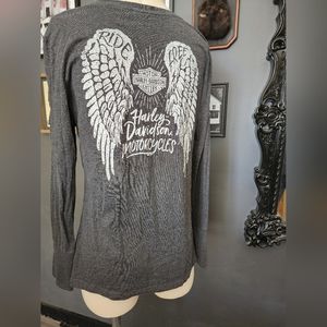 Harley Davidson Graphic Long Sleeve Tee
